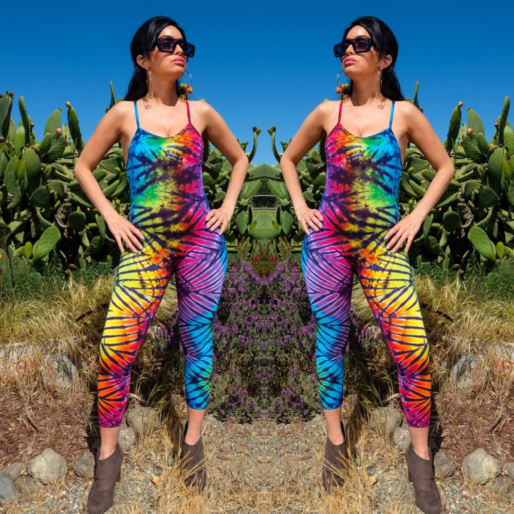 Tie Dye Catsuit Warrior Within Designs